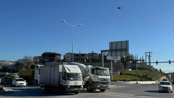Söke’de trafik denetiminde 22 sürücüye 35 bin 228 lira ceza
