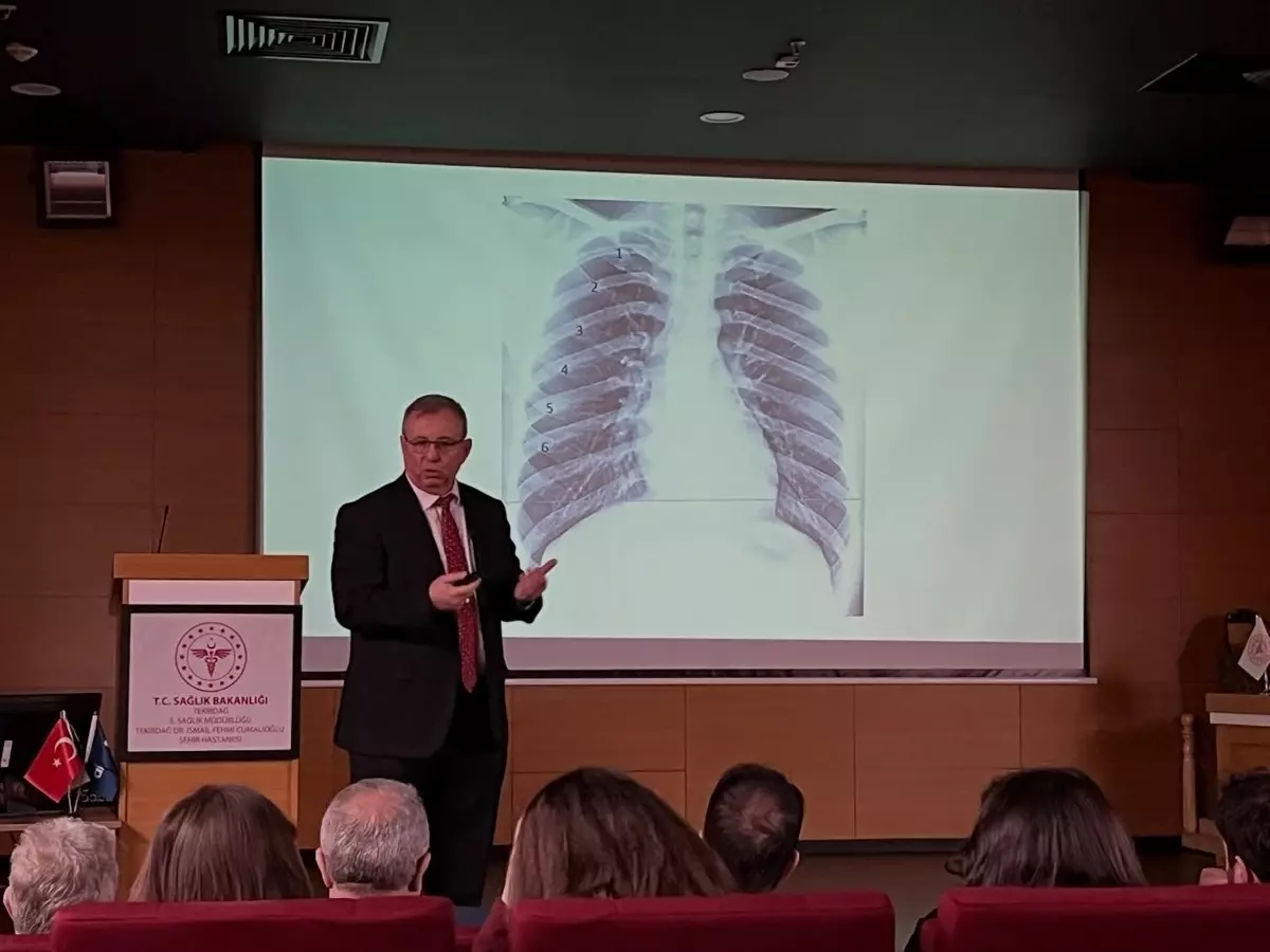 Tekirdağ Şehir Hastanesi Başhekimi Tabakoğlu pratisyen hekimlerle bir araya geldi