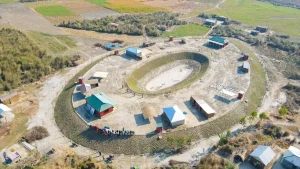 TİKA Bangladeş’in nehir adalarında su baskınlarına dayanıklı köy inşa etti