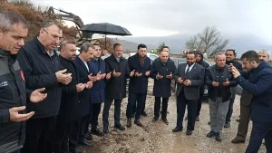 Tokat-Almus kara yolunda iyileştirme çalışmaları başladı