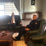 Tokat İl Jandarma Komutanı Çetin’den Pazar Belediyesine ziyaret