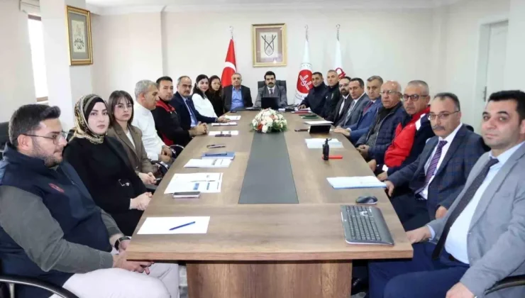 Tomarza’da İlçe Afet Koordinasyon Kurulu Toplantısı yapıldı