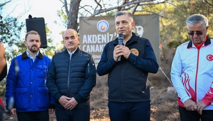 Topçu Yüzbaşı Mustafa Ertuğrul Aker Kemer’de anıldı