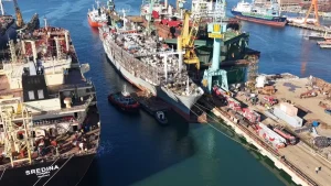 Tuzla’da tersanede gemide yangın -5 / Dron görüntüsü