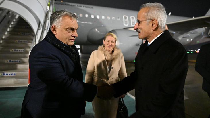 Ulaştırma ve Altyapı Bakanı Uraloğlu, Macaristan Başbakanı Orban’ı karşıladı