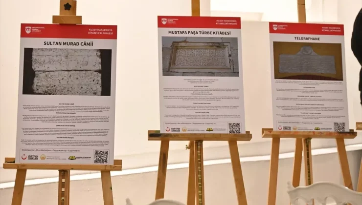 Üsküp’te “Kuzey Makedonya Kitabeleri” sergisi düzenlendi