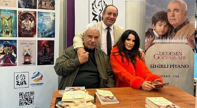 Usta İsimler TÜYAP’ta Buluştu: Serpil Çakmaklı ve Halil Ergün, İhsan Taş’ı Yalnız Bırakmadı