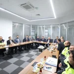 Vali Çiçek ve Başkan Büyükkılıç, Trafik Koordinasyon Toplantısına katıldı
