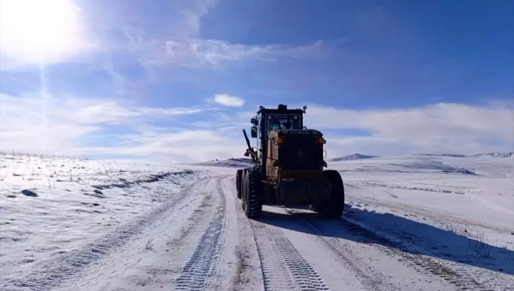 Van’da kardan kapanan 14 yerleşim yerinin yolu açıldı