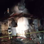 Yangında annesini kurtarmak isterken öldü