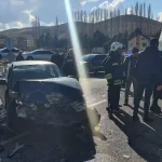 Yozgat’ta otomobil ile kamyonun çarpıştığı kazada 5 kişi yaralandı