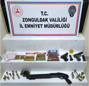 Zonguldak’ta Uyuşturucu Operasyonu: 3 Kilo 252 Gram Sentetik Kannabinoid Ele Geçirildi