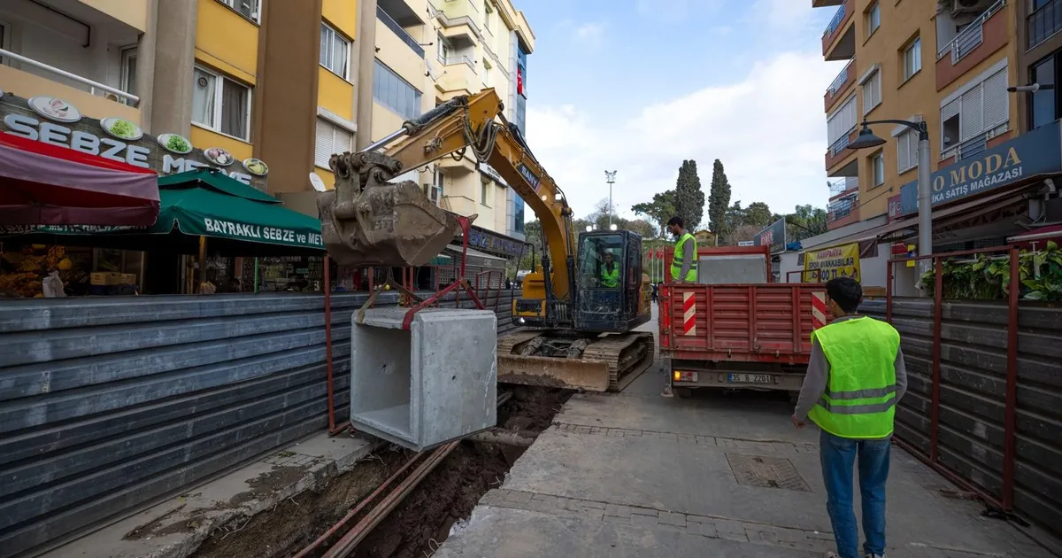 Bayraklı’da Su Baskınlarına 140 Milyonluk Çözüm