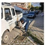 Burhaniye Belediyesi Ekipleri, Yoğun Yağış Riskine Karşı Sahada