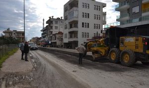 Büyükşehir’den Kestel yoluna bakım onarım