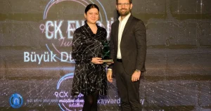 CK Enerji’ye, CX Awards Turkey’de  “Büyük Düşünce” Ödülü