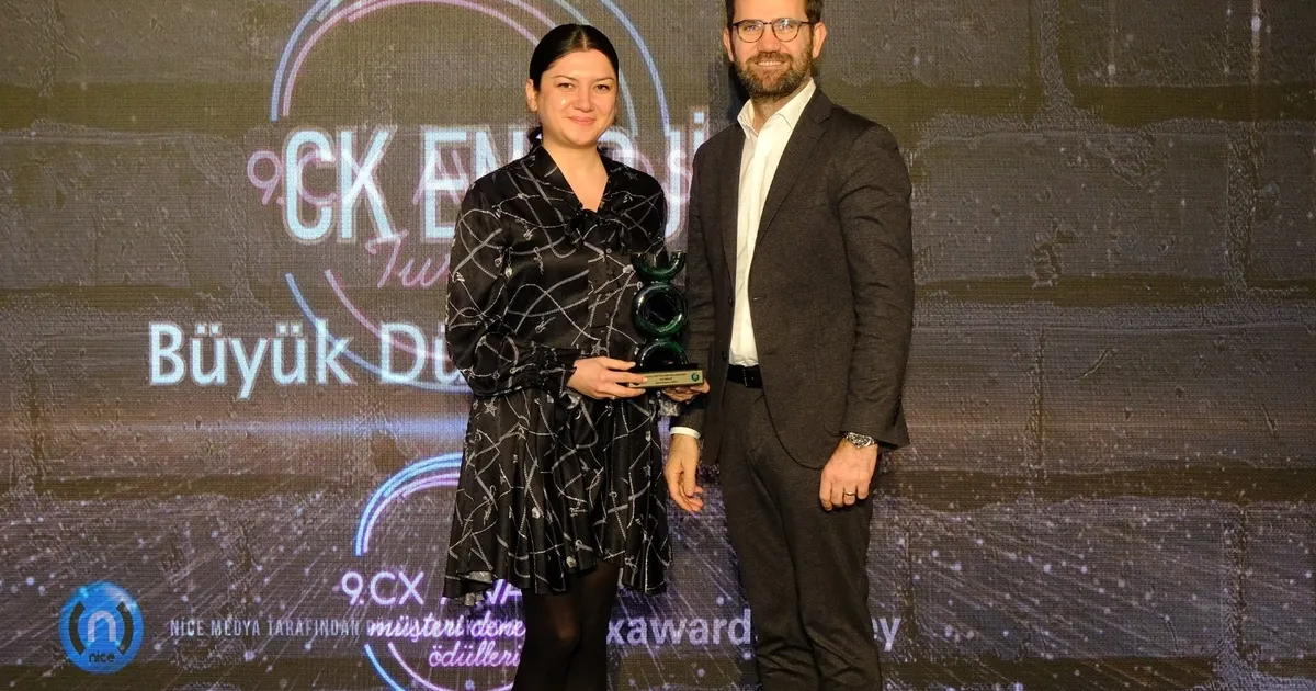 CK Enerji’ye, CX Awards Turkey’de  “Büyük Düşünce” Ödülü