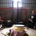 Eseler Köyü’nde Kaz Bayramı öncesi imece bereketi