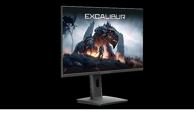 Excalibur’un yeni nesil 2K 240 Hz monitörü oyun ve profesyonel kullanım için tasarlandı