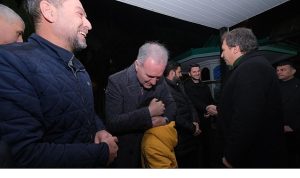 İnegöl’de Helva Kazanları Miraç Kandili İçin Kaynadı