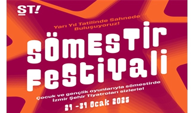 İzmir Şehir Tiyatroları Sömestir Festivali başlıyor