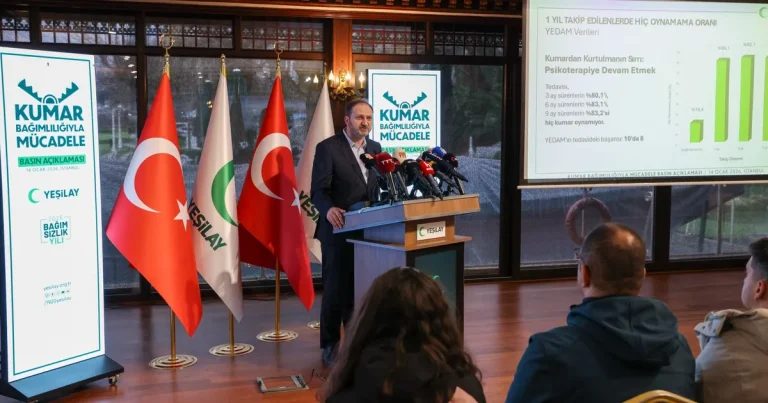 Kumar Bağımlılığında Çözümün Adresi Yeşilay