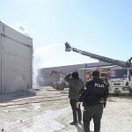 Başkan Hatice Gençay Yangın Sürecini Ekiplerle Birlikte Sahada Takip Etti