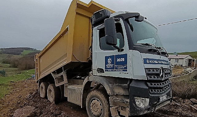 Derince Tahtalı Mahallesi’ne stabilize yol