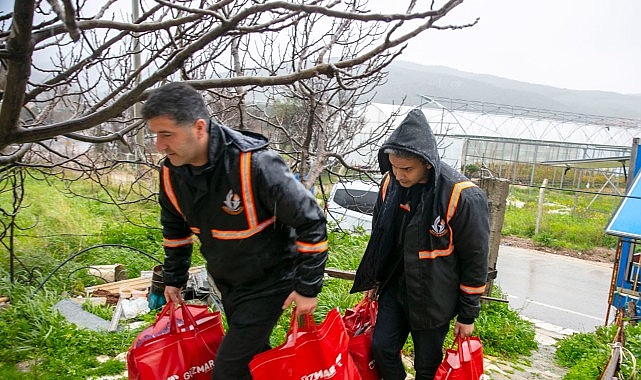 Güzelbahçe 350 Aileye 3 Milyonluk Ramazan Desteği