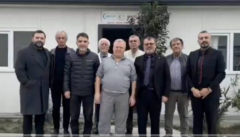 Hekim Birliği Sendikası Deprem Bölgesinde