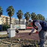 Kemer’de yeşil alanlarda bakım çalışması