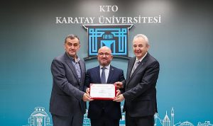 KTO Karatay Üniversitesi Ev Sahipliğinde, TS ISO 46001 Belge Takdim Töreni Gerçekleştirildi.