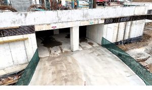 Otoparkın ilk katı hizmete alındı