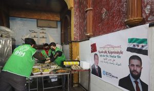 Suriye Rakka’da Büyükşehir’le iftar bereketi