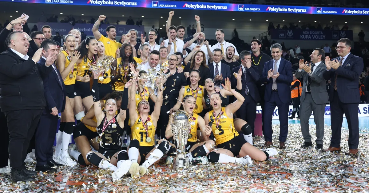 AXA Sigorta Kupa Voley Kadınlar Dörtlü Finalinde 2026 Şampiyonu Belli Oldu