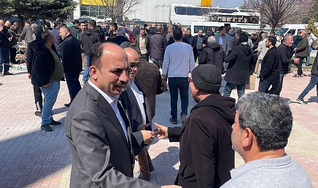 Başkan Altay 3. Organize Sanayi Camii’nde Vatandaşlarla Bir Araya Geldi