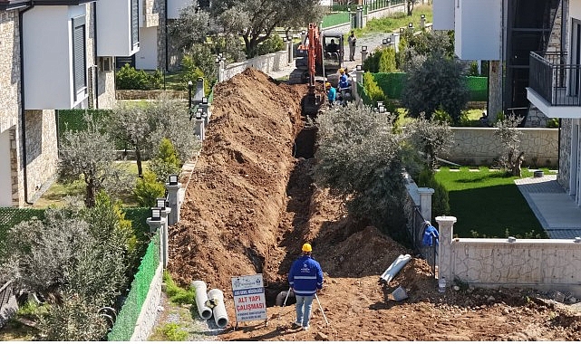 Başkan Çerçioğlu’ndan Davutlar’da Altyapi Yatırımı