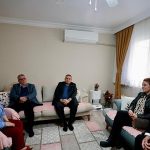 Başkan Mutlu’dan şehit eşine anlamlı ziyaret