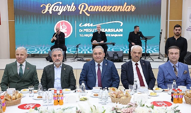 Başkan Özarslan Doğu Karadenizlilerle İftar Sofrasında Buluştu