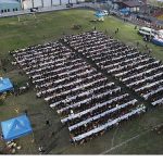 Bayındır’da Kadir Gecesi Bereketi: Şehir Stadyumu’nda Dev Gönül Sofrası Kuruldu