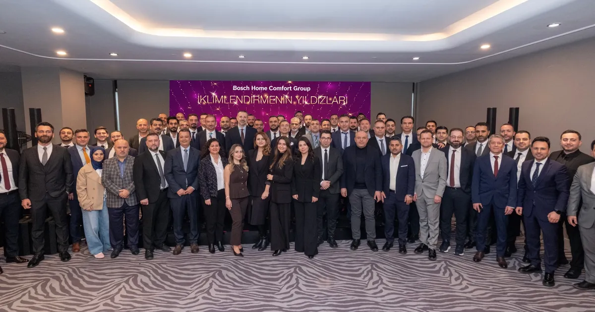 Bosch Home Comfort Group, “İklimlendirmenin Yıldızları 2026” Etkinliğinde İş Ortaklarıyla Buluştu