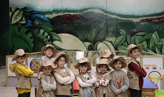 Çocuklar, Maltepe Belediyesi’nin ara tatil etkinlikleriyle eğlendi