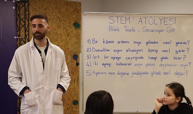 Maltepe’de Kız Çocukları STEM Atölyesinde Buluştu