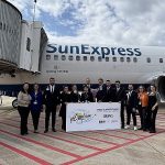 Milas-Bodrum Havalimanı sezonun ilk dış hat uçuşunu karşıladı