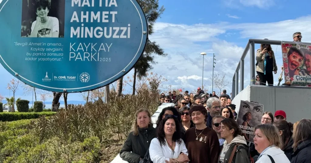 Minguzzi’nin adı Karşıyaka’da yaşatılıyor: Duygu dolu buluşma