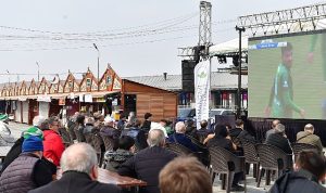 Osmangazi Meydanı’nda Bursaspor Coşkusu Yaşandı