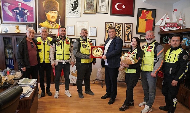 RİEDER Kulübü’nden Başkan İsmail Yetişkin’e teşekkür ziyareti