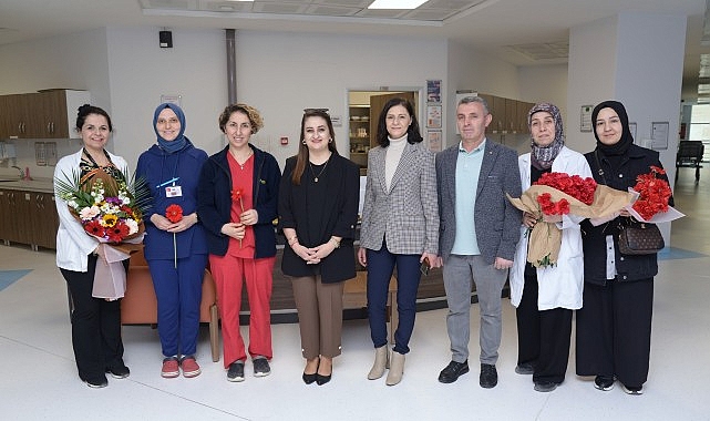 Sağlık Çalışanlarına 14 Mart Ziyareti