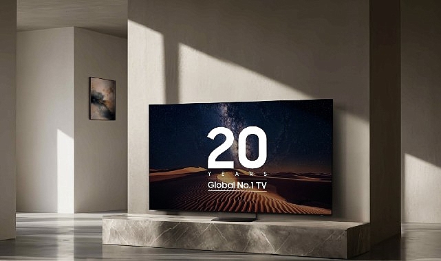 Samsung Electronics üst üste 20. kez dünyanın 1 numaralı TV markası