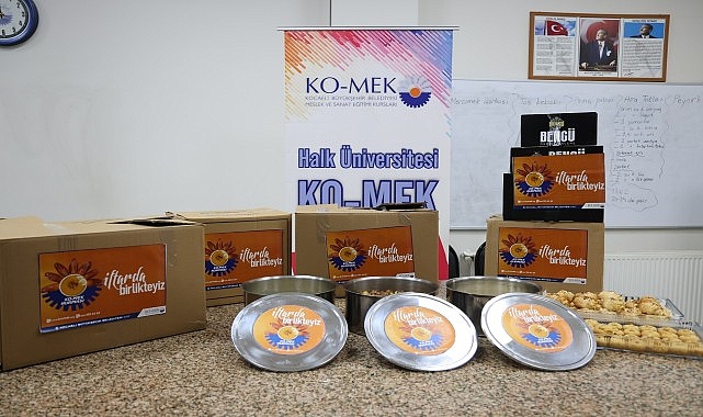 Sofralar, “KO-MEK Hurması” ile bereketlendi